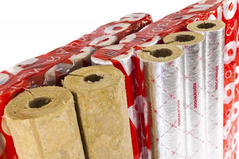 Цилиндры навивные кашированные фольгой Роквул 100 50х18