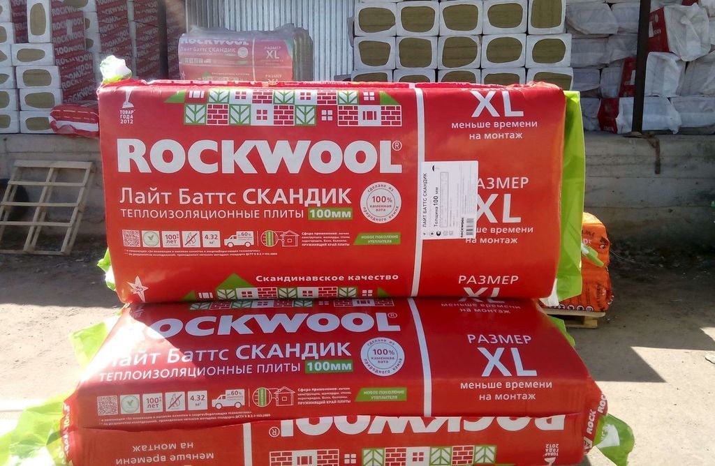 Утеплитель Роквул Лайт Баттс Скандик XL 100х600х1200 фото 2