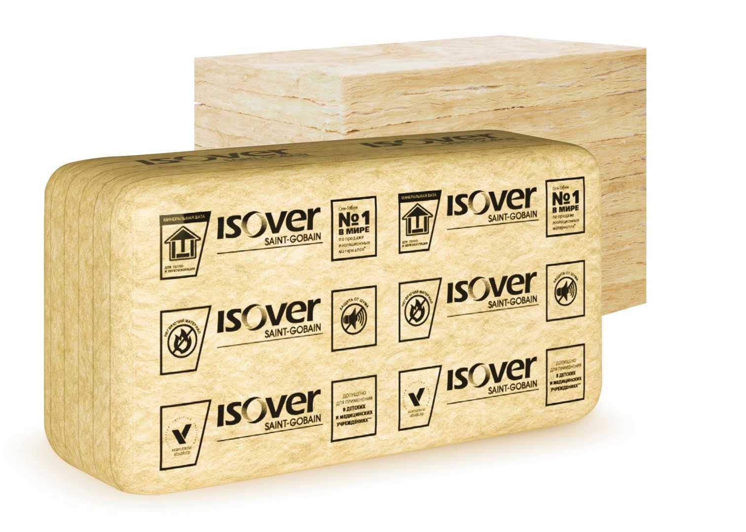 Утеплитель Isover Каркас П-37 50х610х1170 фото 1