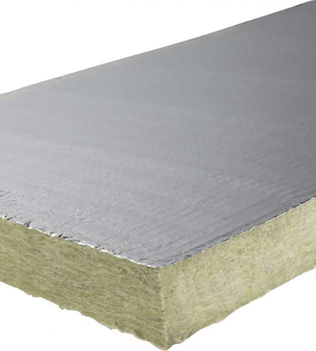 Плита Paroc Fire Slab 80 AluCoat 60х600х1200