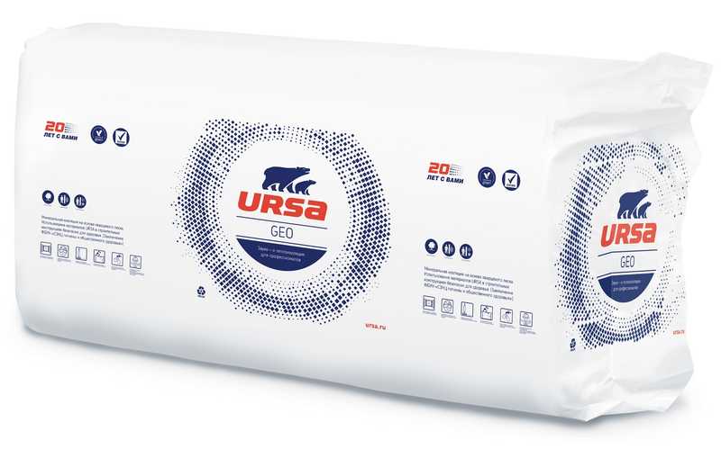 Утеплитель Ursa Geo П-20 80х600х1250