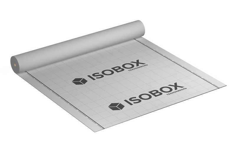 Гидро-ветрозащитая диффузионная мембрана ISOBOX 95 1.5х50 м
