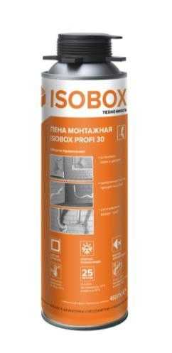 Пена монтажная ISOBOX PROFI 30 450 мл