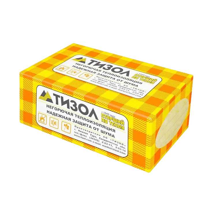Утеплитель Тизол Euro-Фасад Универсал 60х600х1200