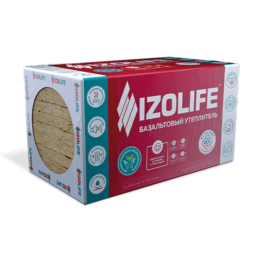 Утеплитель Izolife Вент 50х600х1200